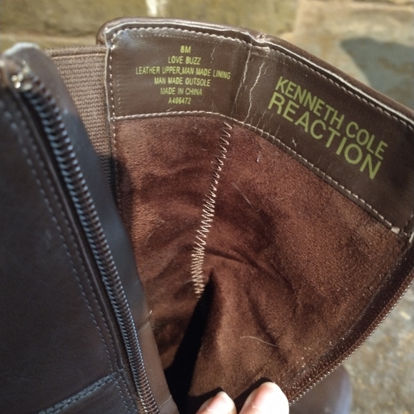 Kenneth Cole Reaction "Love Buzz" boots size 8 - Picture 3 of 3